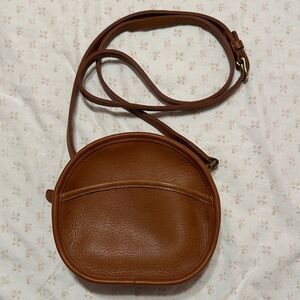 Coach Tan Leather Crossbody Bag